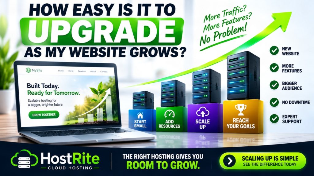 How to Choose a Hosting Provider how easy is it to upgrade