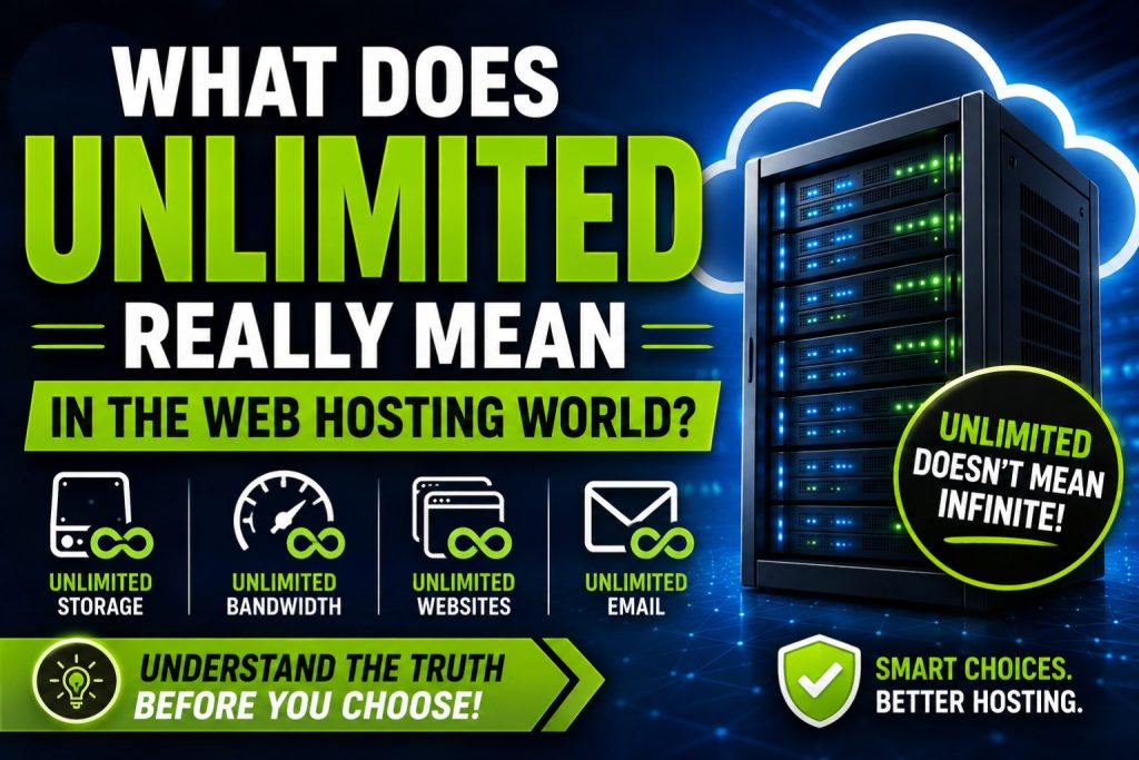 What Does Unlimited Really Mean in Web Hosting? The Truth About Unlimited Hosting